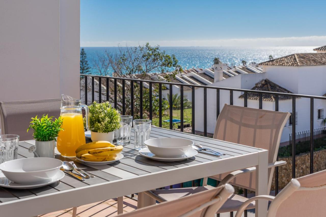 Apartamento Con Vistas Al Mar En Manilva Playa Exteriör bild
