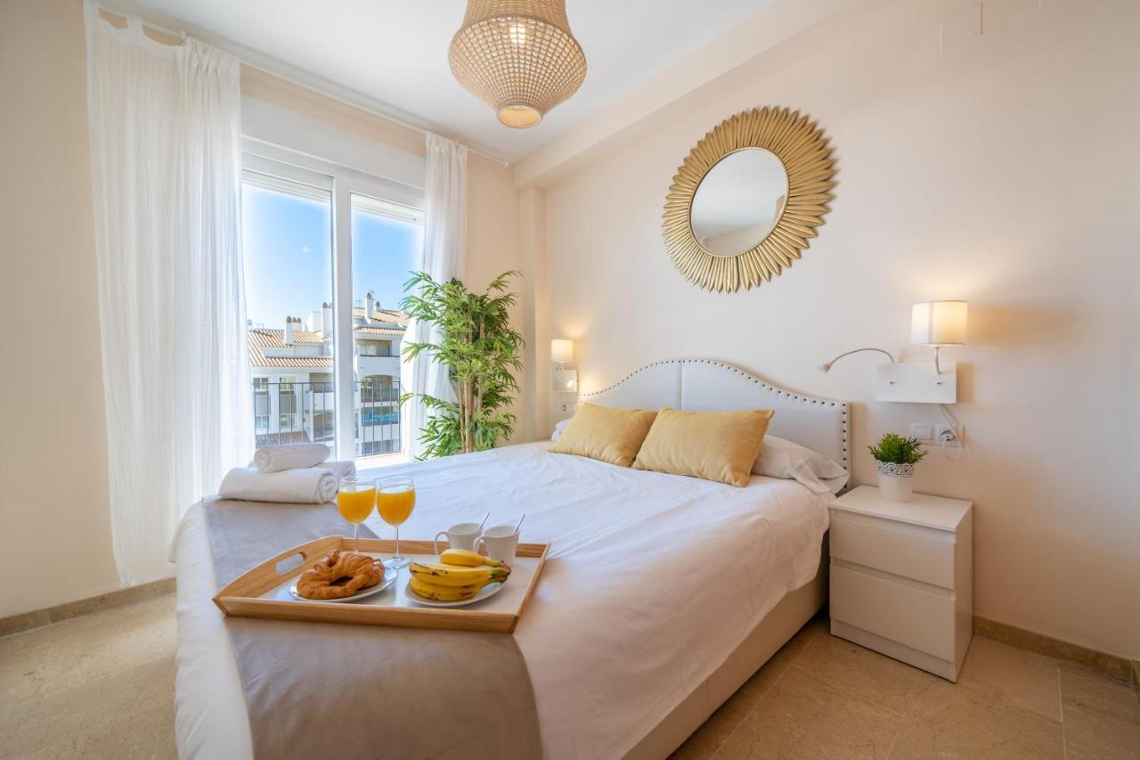 Apartamento Con Vistas Al Mar En Manilva Playa Exteriör bild