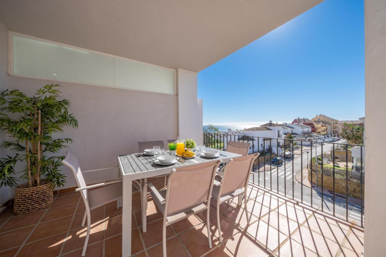 Apartamento Con Vistas Al Mar En Manilva Playa Exteriör bild