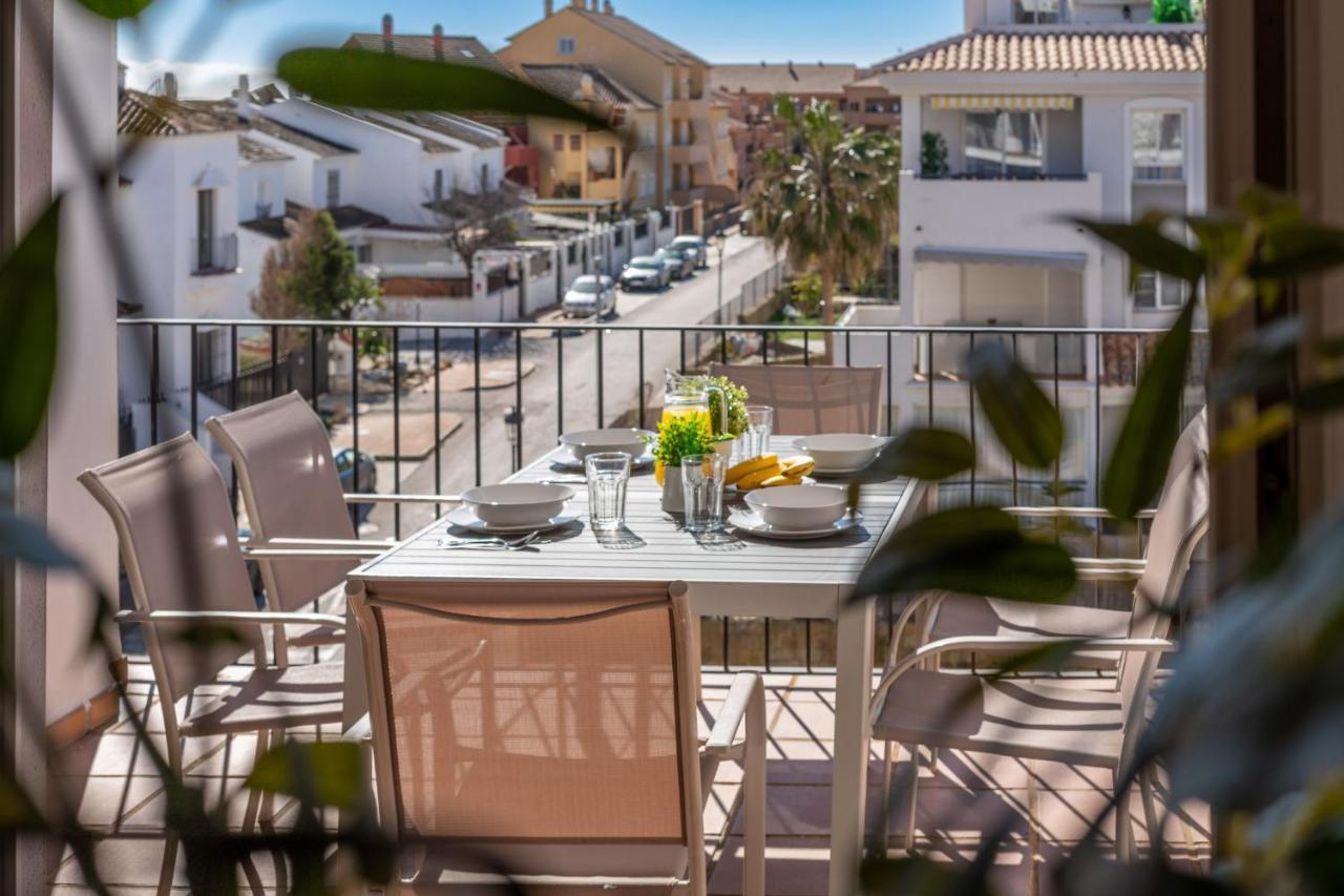Apartamento Con Vistas Al Mar En Manilva Playa Exteriör bild