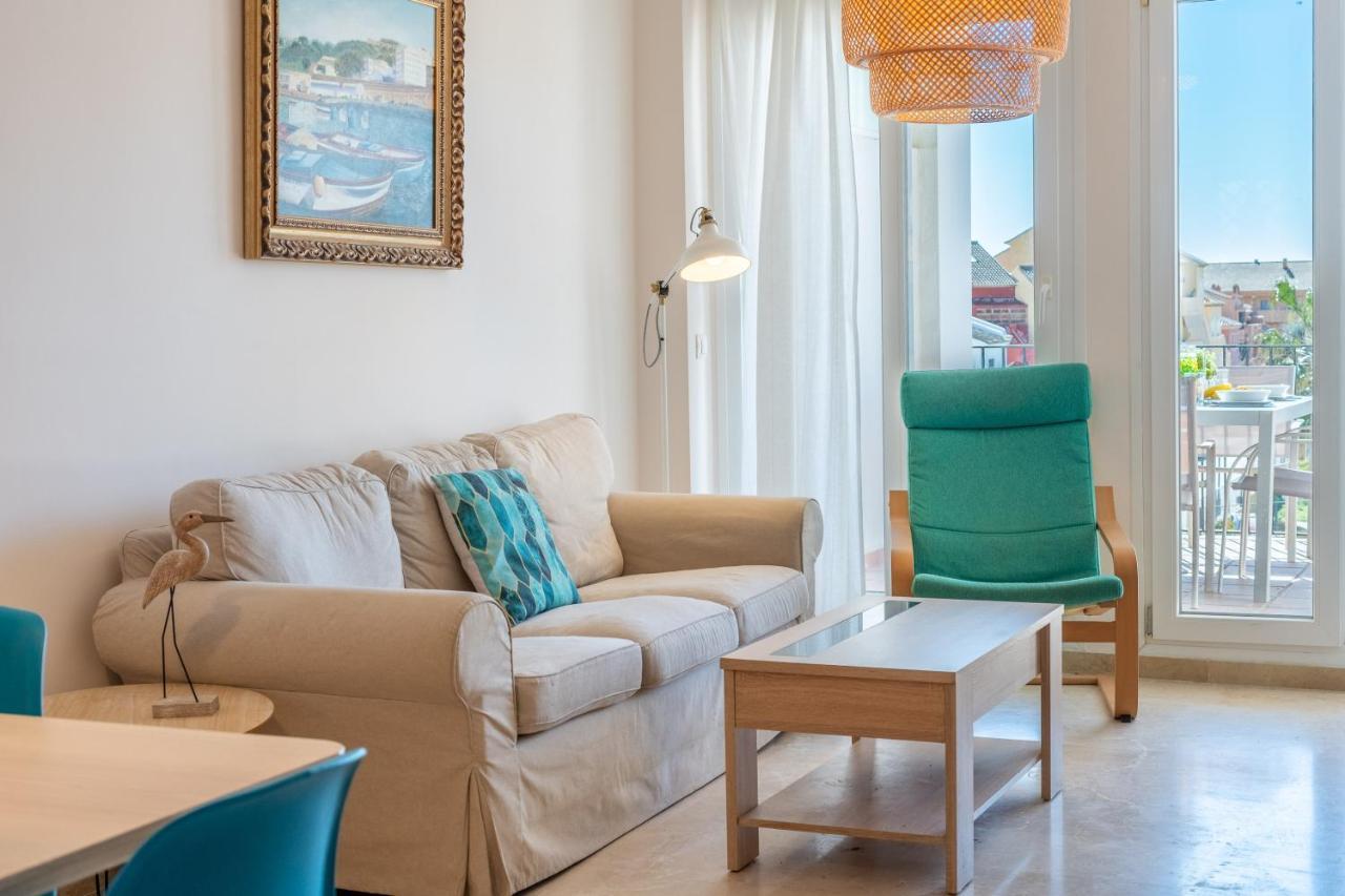Apartamento Con Vistas Al Mar En Manilva Playa Exteriör bild