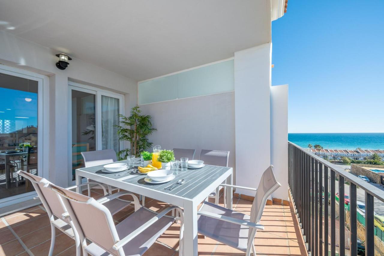 Apartamento Con Vistas Al Mar En Manilva Playa Exteriör bild