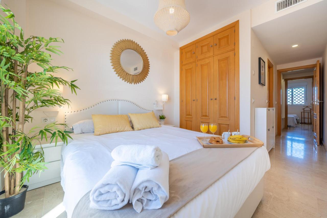 Apartamento Con Vistas Al Mar En Manilva Playa Exteriör bild