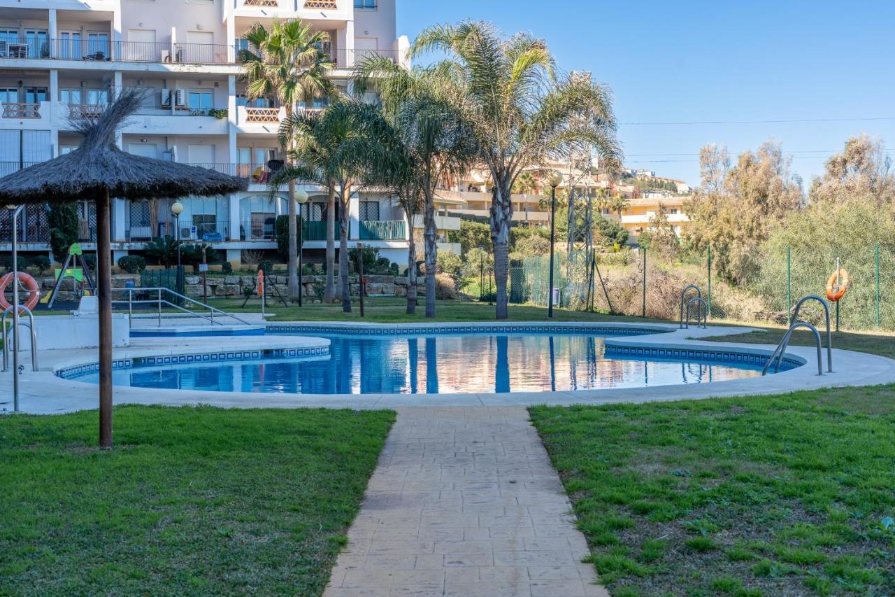 Apartamento Con Vistas Al Mar En Manilva Playa Exteriör bild